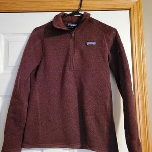 Patagonia Women's Maroon Cowl Sweater